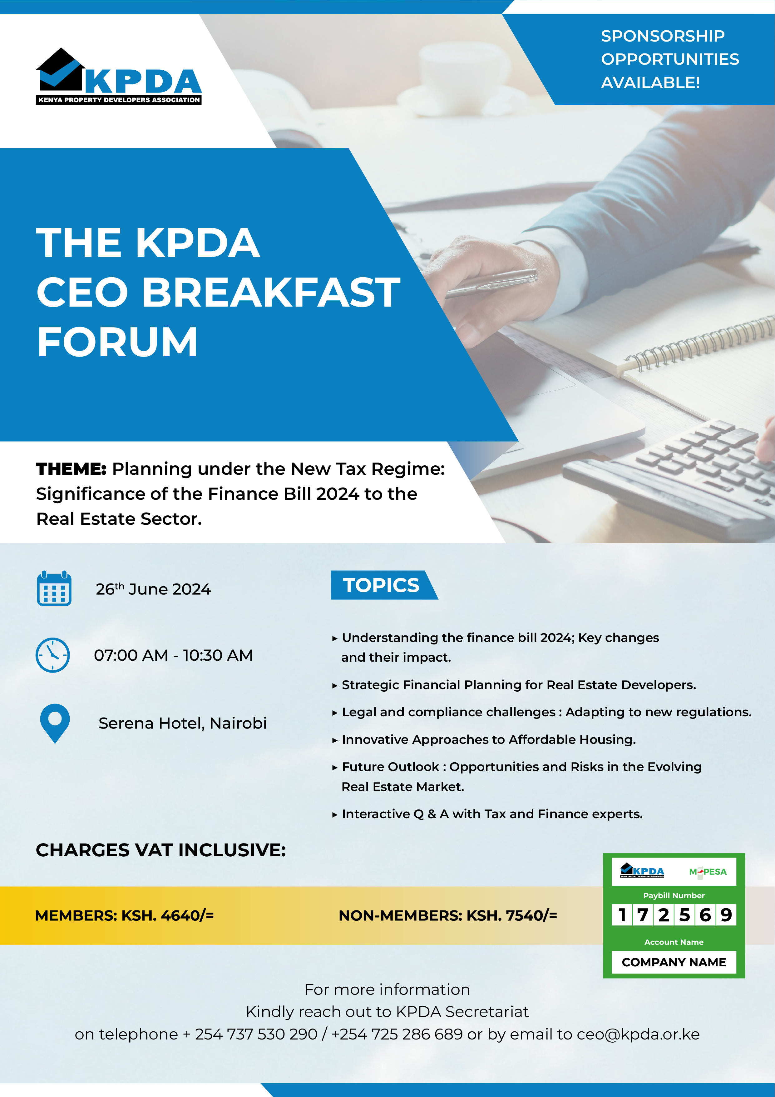 KPDA CEO Breakfast Forum